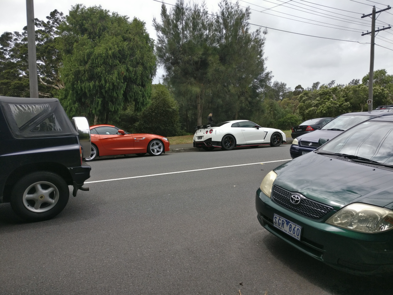 Seen outside, crazy rare. That Z4 was in last year’s shots too, wonder if it’s always there